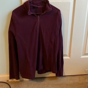 Purple lightweight pullover sweater.  .  Lands End.    XL